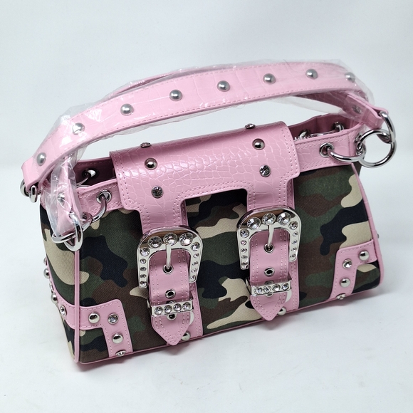 Dolls Kill Current Mood Locked And Loaded Shoulder Bag - Picture 1 of 10